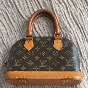 Louis Vuitton Monogram Mini Bag in Brown and Tan